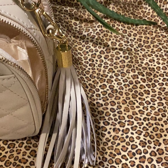 Like new Joy Imani bag trimmed in gold plated zipper attachments and shoulder. - Picture 12 of 13